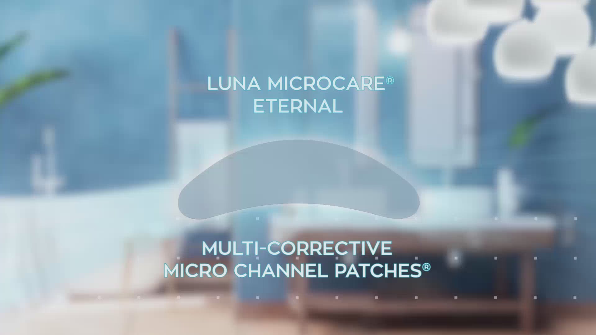 Įkelti vaizdo įrašą: Luna Microcare Eternal mikroadatiniai paakių raukšlių korekcijos pleistrai. 