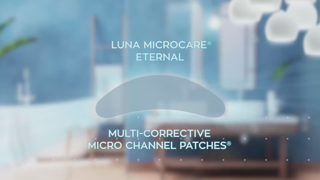 Luna Microcare Eternal mikroadatiniai paakių raukšlių korekcijos pleistrai. 